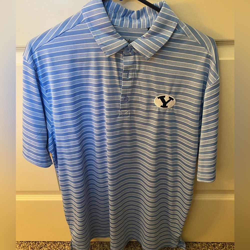 Men’s Large BYU Columbia Golf Polo